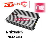 Nakamichi NKTA 60.4 - BRIDGEABLE 4 CHANNEL POWER AMPLIFIER - 1500W
