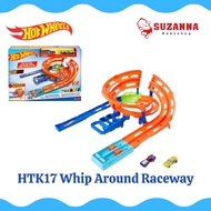 Hot Wheels HTK17 Whip Around Raceway - Racing Car Track Toy