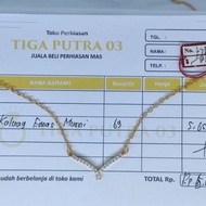 SUNSHINE KALUNG EMAS MURNI 7 GRAM KADAR 69,7 DAPAT SURAT TERMURAH