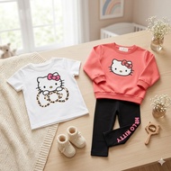 Hello Kitty Kids Edition 3-in-1 Set (Sweater, T-shirt, Hello Kitty Pants Set)