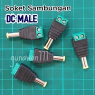 DC MALE Connection Socket CCTV Connector Socket/