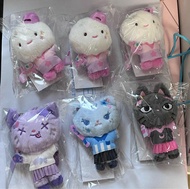 全新未拆 aespa 2025 sg seasons greeting 台歷後續官方娃娃+小卡 bad kid doll Karina Giselle Winter NingNing  公仔玩偶掛件掛