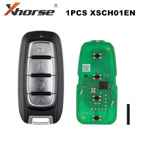 1pcs/lot Xhorse XSCH01EN XM38 Universal Smart Key for Chrysler Type 4 Buttons Newly Add 8A 4D