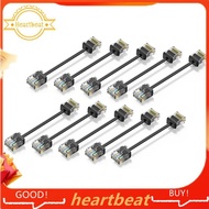 [Hot-Sale] 10Pack Cat6/Cat6a Slim RJ45 UTP Network Cord 10Gbps Cat 6 Patch Cable for Patch Panel to 