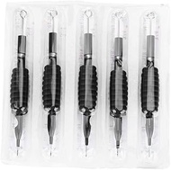 Tattoo Needles and Tube Combo, 5 PCS Disposable Tattoo Needle Silicone Grip Makeup Beauty Tools Prof