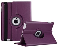 iPad 2/3/4 Case - 360 Degree Rotating Stand Smart Case Protective Cover with Auto Wake Up/Sleep Feat