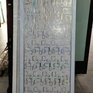 Pintu Kamar Mandi Aluminium PVC 80x210 cm