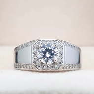 Men Ring Adam Belgium White Original Silver 925 Cincin Silver 925 / Cincin Nikah Kahwin Lelaki
