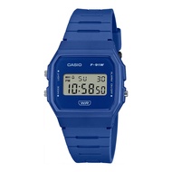 Casio Standard นาฬิกาข้อมือผู้ชาย/ผู้หญิง สายเรซิ่น รุ่น F-91WB