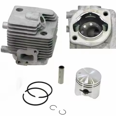 Blower GB 260 Cylinder and piston complete 34mm for Green Line Kasei EB260 1E34FB 34FB Gbv 260A engi