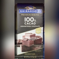Ghirardelli premium baking cacao unswedtened 100gr