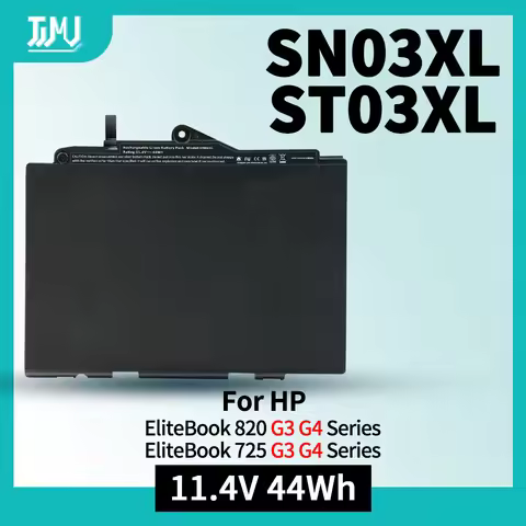 SN03XL ST03XL Battery for HP EliteBook 820 G3 G4 725 G3 G4 HSTNN-DB6V HSTNN-l42C HSTNN-UB6T 800514-0