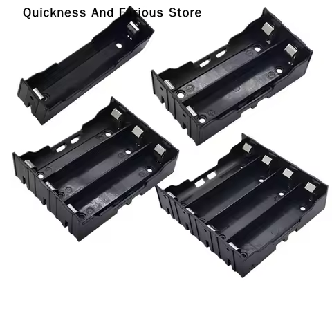 【TO】18650 Parallel 1/2/3/4/18650 Battery Holder 18650 Storage Box Case 18650 Parallel Battery Box 3.