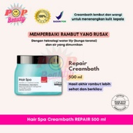 Loreal Hair Spa Deep Nourishing Shampoo/ Creambath / loreal hairspa 500ml Smoothing Repair Creambath