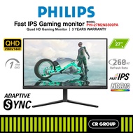 PHILIPS 27M2N3500PA 27-inch Quad HD 260Hz Evnia Fast IPS Gaming Monitor (3Yrs Warranty)