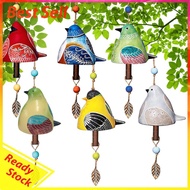 Cute Bird Song Bell Bird Bell Chimes Bird Bell Wind Chimes for Wall Window Door