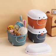 Household Baby Storage Box Toy Building Block Large Storage Box Cartoon Tidy-up Children Snack Stora