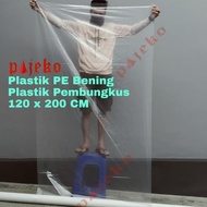 Plastik PE Pembungkus Kasur Boneka Jumbo 120 x 200 tebal +-30 Micron