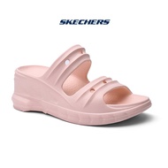 Skechers_สเก็ตเชอร์ส รองเท้า ผู้หญิง รองเท้าแตะส้นสูง Arch Fit Rumble Cali Shoes รองเท้าแตะส้นสูง We