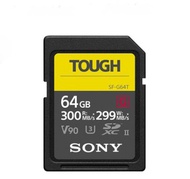 SD 64G เหมาะสำหรับ Sony ความเร็วสูงการ์ดความจำ SF-G64T มิลเลอร์เลสกล้องดิจิตอล4K SD การ์ดขนาดไมโคร