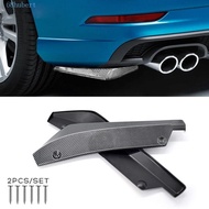 HUBERT Car Front Rear Bumper Strip External Decorations Carbon Fiber Bumper Splitter Lip Diffuser