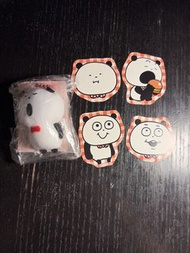 西村裕二公仔吊飾+貼紙