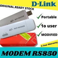{D-Link} Unlimited Hotspot 4G LTE USB WIFI modem RS850 Modified HOT SELLING