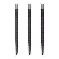 MISSION Dart Point - 32/36/40mm Black/Silver Ripple Dart Needle Replacement Steel Darts Point 3Pcs/P