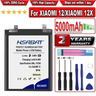 HSABAT 5000mAh BP46 Battery for XIAOMI 12 12X