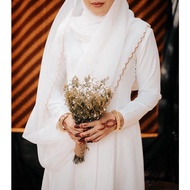 SELEMPANG VEIL SULAM KLASIK PENGANTIN KAHWIN TUNANG