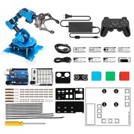 xArm UNO Robotic Arm 6DOF Robot Arm Kit with Secondary Development Compatible with Arduino IDE, DIY 