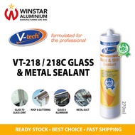 VT-218 Glass & Metal Sealant (CLEAR/ BLACK/ WHITE)