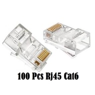 100 Pcs Rj45 Rj 45 Connector Cat6 Cat 6 High Quality