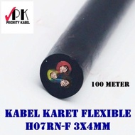 Flexible Rubber Cable PEGASUS CABLE H07RN-F 3x16 3x16mm PER METER
