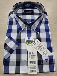 (1S6033)Sơ mi viettien ngắn tay lai ngang )Regular