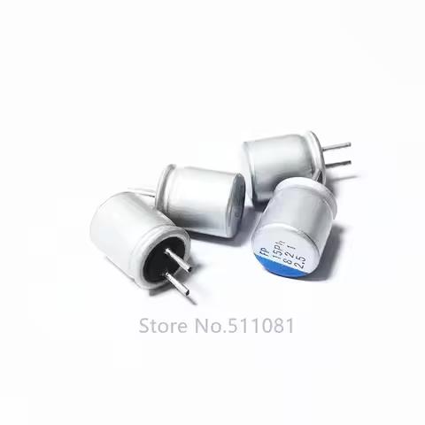 100PCS 6*8 8*8 2.5V820UF 2.5V 820UF 6X8MM 8X8MM Motherboard Graphics Card Solid Capacitor