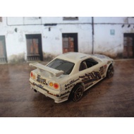 Hot Wheels Custom Deco Skyline R34 Nismo Blitz D1GP
