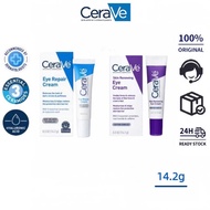 CeraVe Eye Cream Series 14.2g | Eye Repair Cream / Skin Renewing Eye Cream For Under‑Eye Care