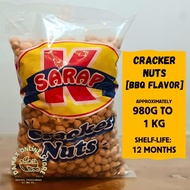 COD K Sarap Cracker Nuts (Nagaraya Taste) in BBQ, Garlic and Butter Kutkutin Snacks and Pasalubong