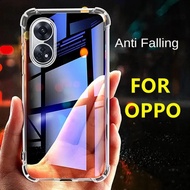 New Model Case Oppo a78 4G Phone a78 Clear Shockproof
