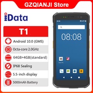 iData T1 Large Screen PDA Android 10 4G+64G Smart Terminal With 1D/2D Scanner Supports Play Store, J