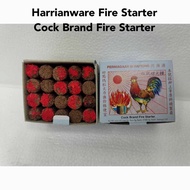 Harrianware Fire Starter/Cock Brand Fire Starter/ Fire Chicken Brand Fire Starter