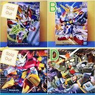 SD BB戰士 機動武鬥傳 高達 🔵『A』239*閃光高達 SHINING GUNDAM   🟡『B』242*神高達 G GUNDAM  🟣『C』245*惡魔高達 DEVIL GUNDAM   🟠『D