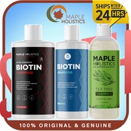 Maple Holistics Biotin Hair Shampoo for Thinning Hair | Extra Strength Biotin Volumizing  Shampoo l 