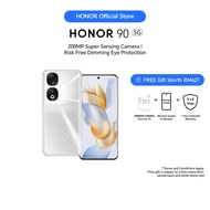 HONOR 90 5G Smartphone 19(12+7)GB+256/512GB 200MP Super Sensing Camera Risk Free Dimming Eye Protect