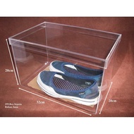 Acrylic Box/Shoe Box Size 32x20x20cm - Storage Box