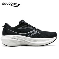 Saucony Women Triumph 21 Wide Running Shoes - Black / White