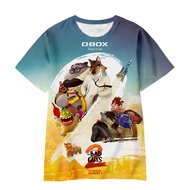 Bad Guys 2 Short Sleeve The Bad Guys Children Adult 3D Printed Cartoon Cute Handsome Popular T-Shirt