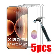 3-5pcs Tempered Glass For Xiaomi 17 Pro Max For Xiaomi 17 Pro For Xiaomi 17 Protective Glass For Xia