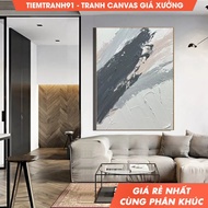 Wall painting, Original Gray 3D Texture Abstract Art Painting Beige Art Textured Painting White Mini